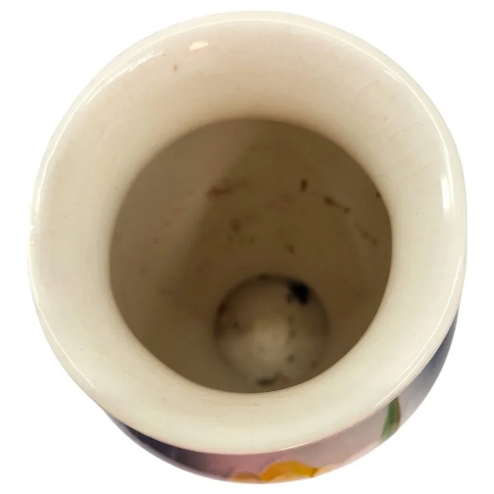 Devon Ware Fielding Staffordshire England Crocus Vase by Bernadette Eve 11